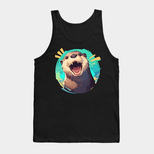 otter Tank Top by StevenBag